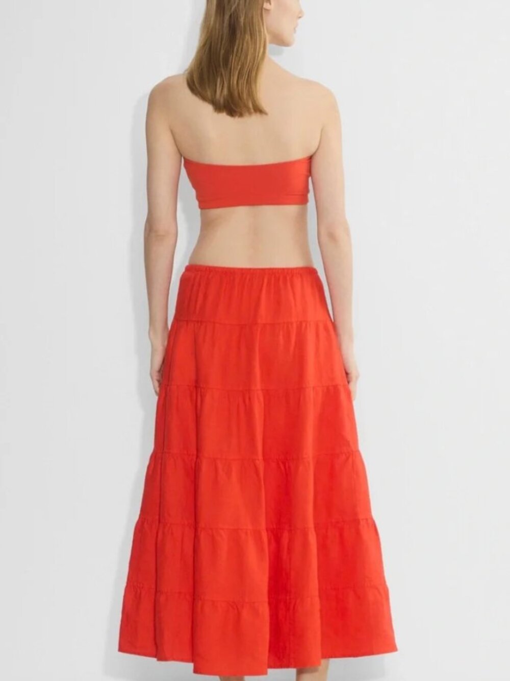 NWT Aritzia/Wilfred Bouquet Linen Skirt 2XS